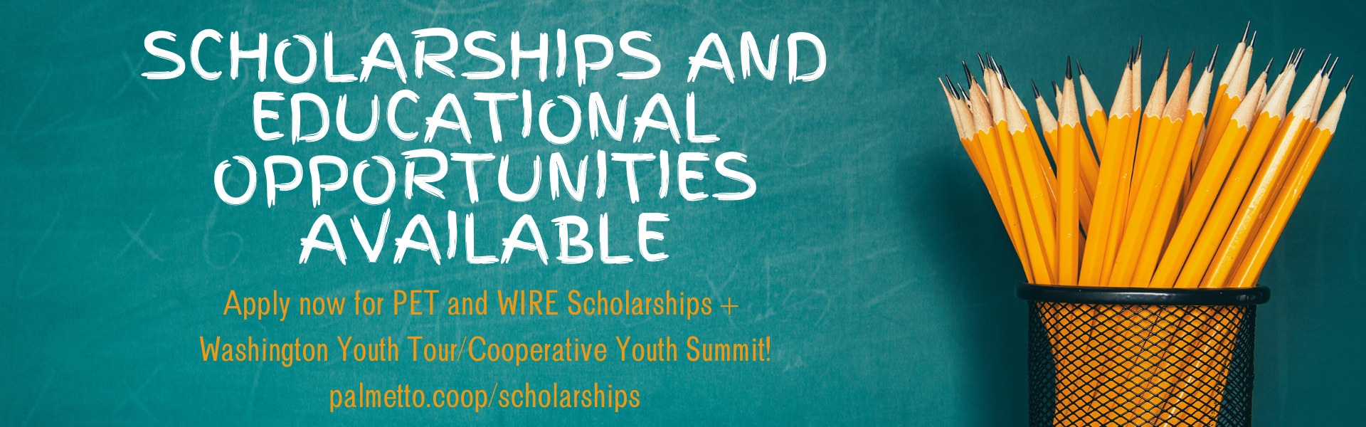 Scholarships and Educational Opportunities Available