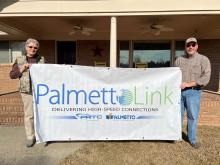 Teresa and Stephen Deloach are spreading the word about PalmettoLink